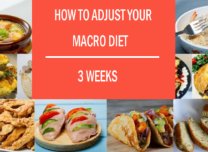 How to Adjust your 3 Weeks Macro Diet