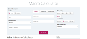 Macro Calculator