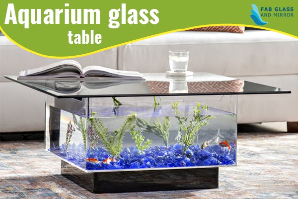 Aquarium Glass Table