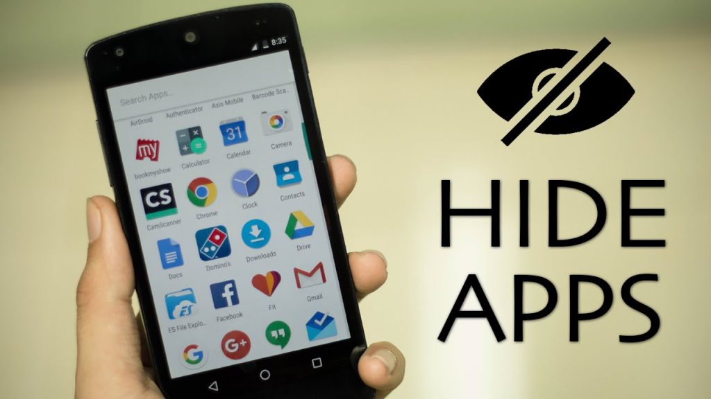 hide apps on Android