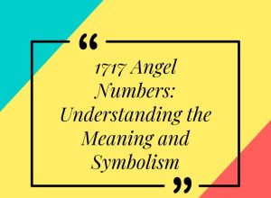 1717 Angel Numbers