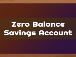 Zero-Balance Savings Account