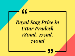 Royal Stag Price in UP